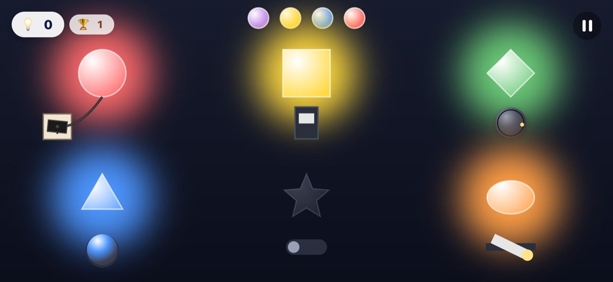 Glow Light Play activity